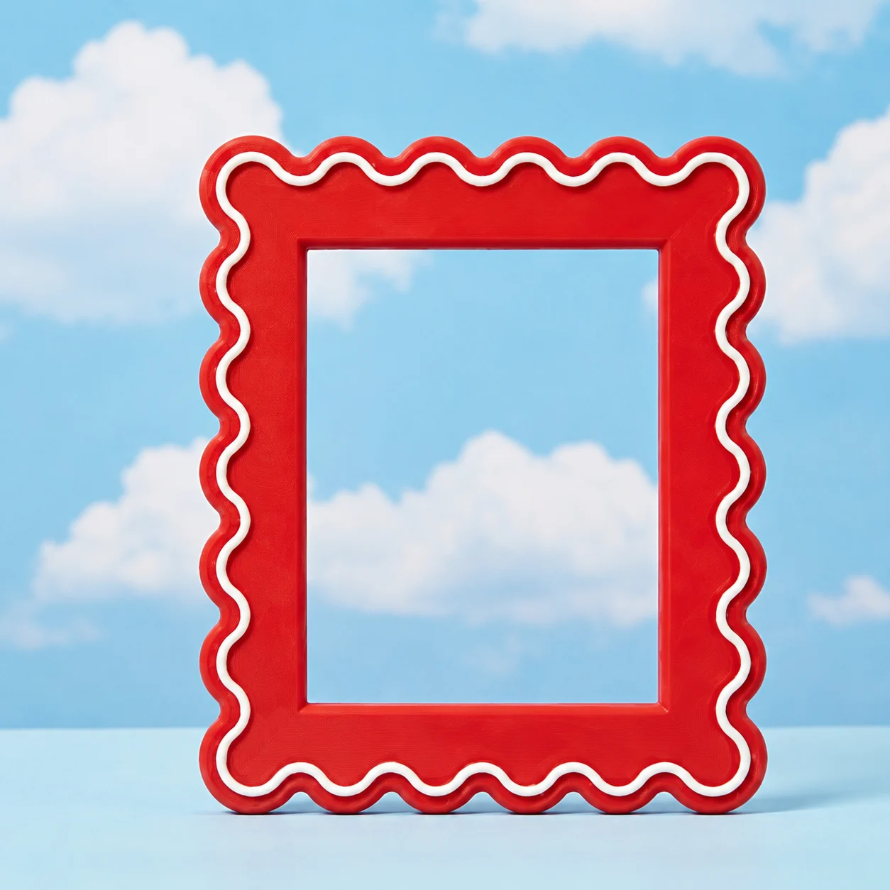 Волнистая фоторамка — вид 1